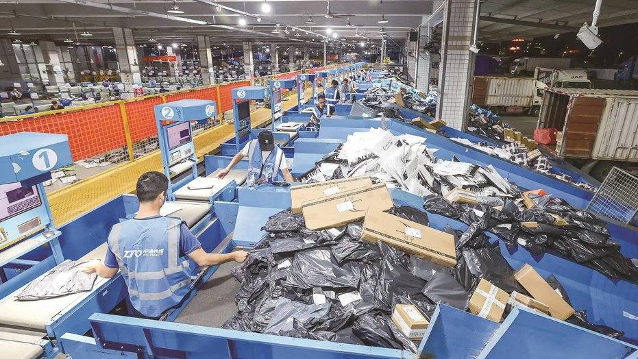 交通运输部：上周邮政快递累计揽收量约38.24亿件，环比增长3.86%