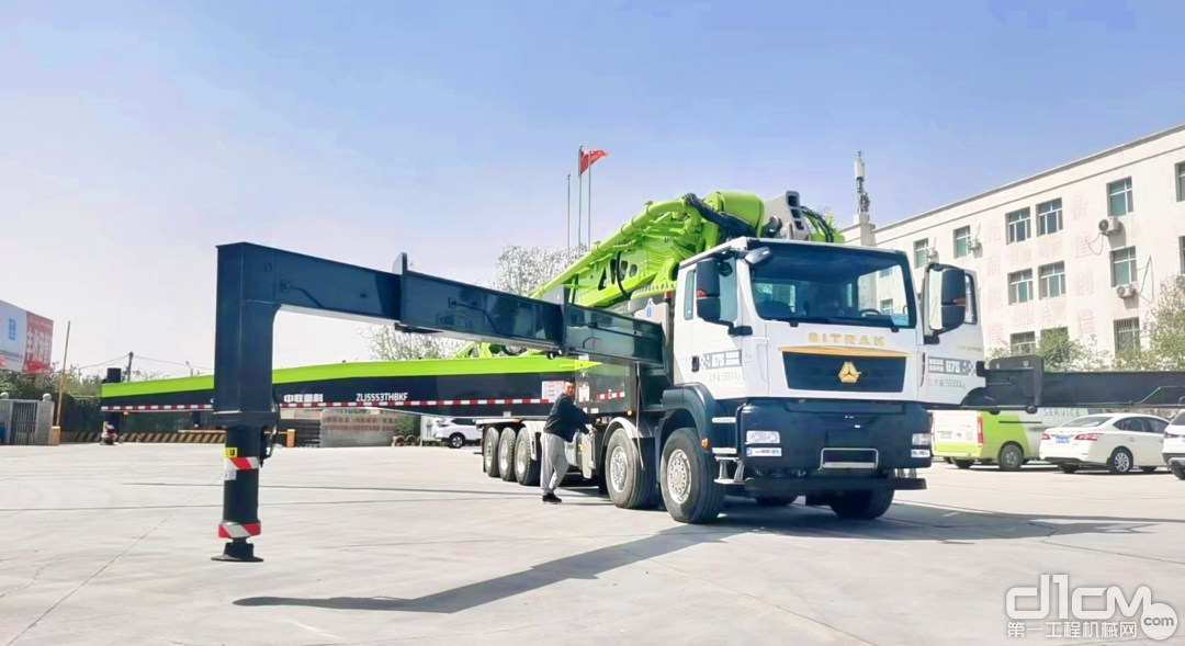 中联重科获得外观设计专利授权：“泵车”