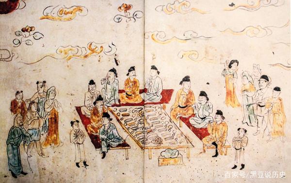 野宴图卷：唐朝贵族的野外旅行｜新知