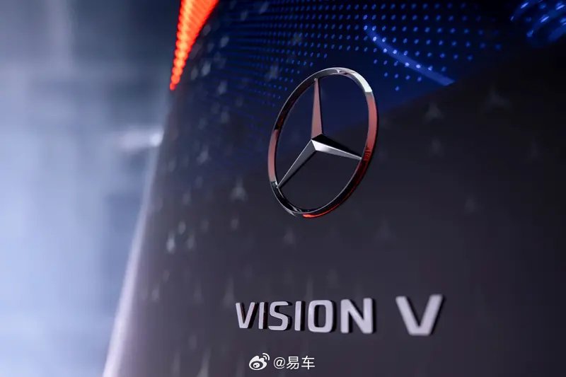 2025上海国际车展前瞻丨奔驰纯电版CLA+Vision V概念车全球首秀