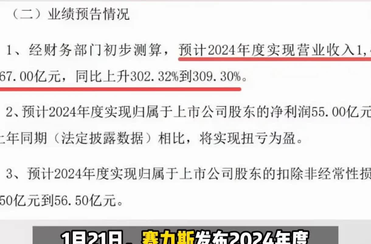 赛力斯拟赴港IPO！去年营收超1400亿元