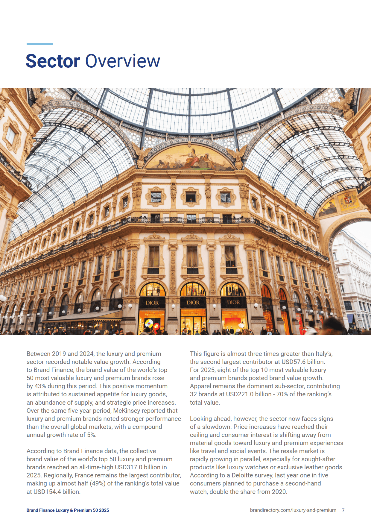 Brand Finance 发布2025年全球奢侈与高端品牌价值榜