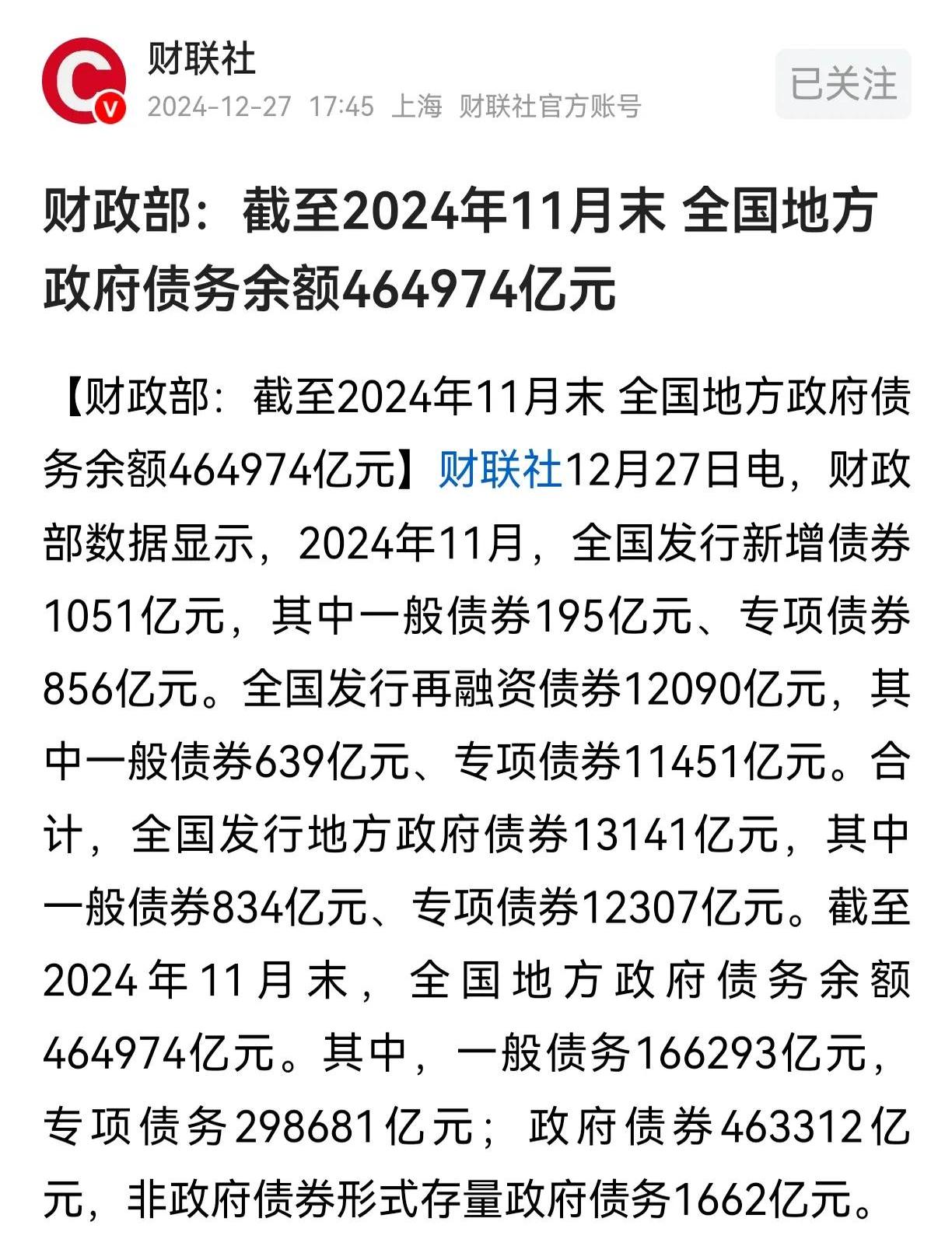 财政部：首5月全国政府性基金预算收入15483亿元 同比下降6.9%