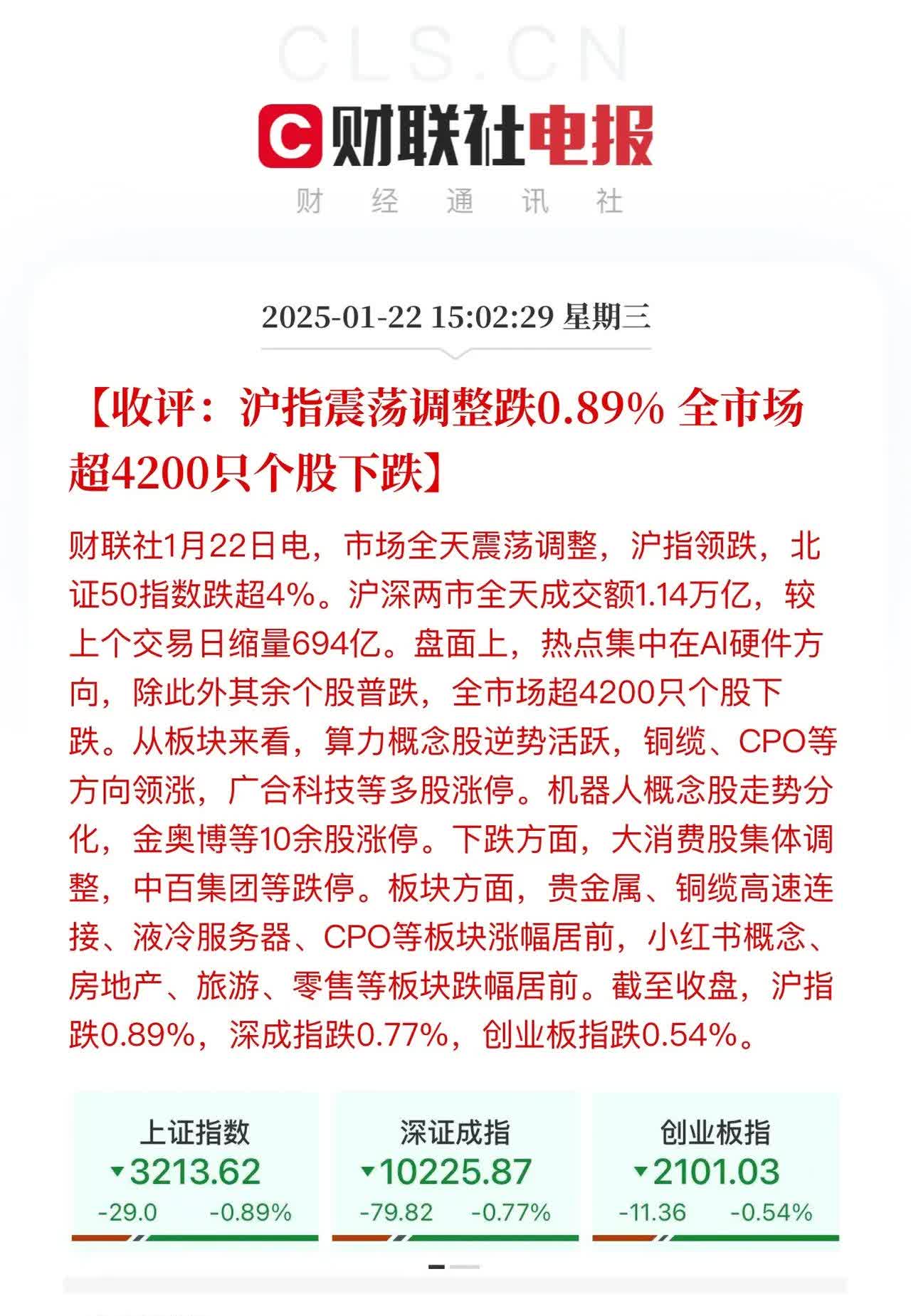 收评：沪指放量涨0.72%，资源股集体拉升，水利水电板块爆发