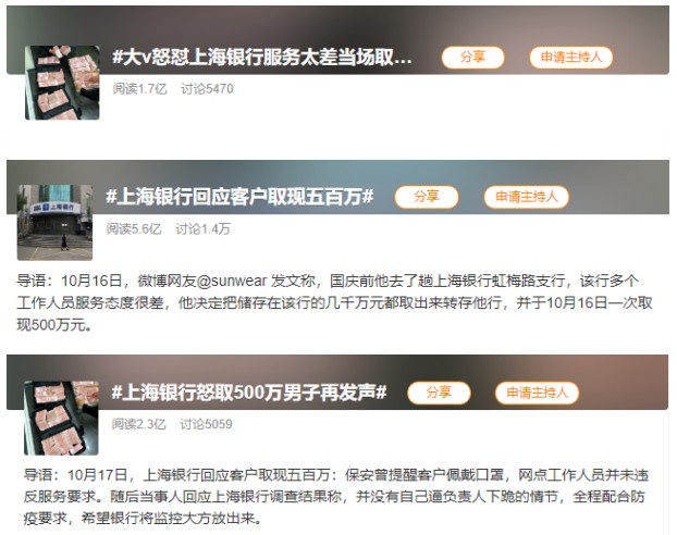 金融监管重拳整治银行业乱象 上海银行连收多张罚单