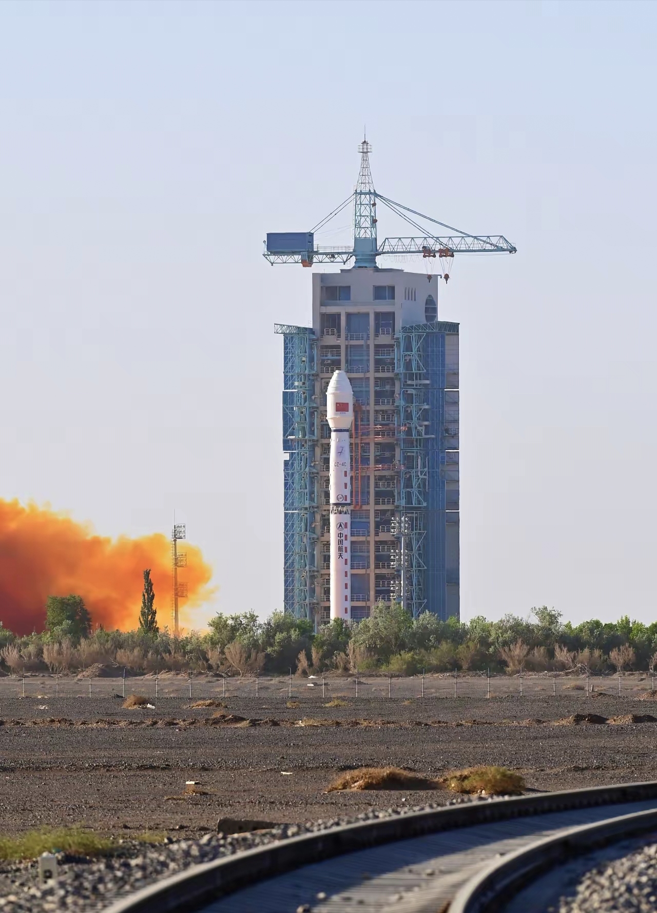 我国成功发射试验三十一号卫星