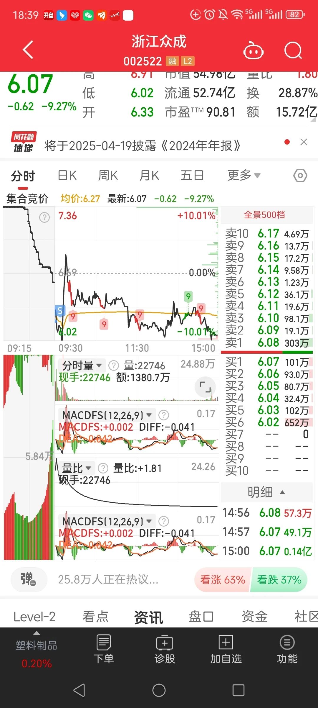 华大智造：前三季度亏损1.2亿元
