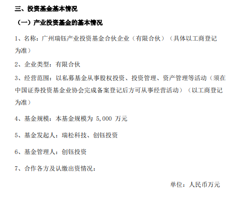 瑞松科技获得实用新型专利授权：“一种电机调整结构”