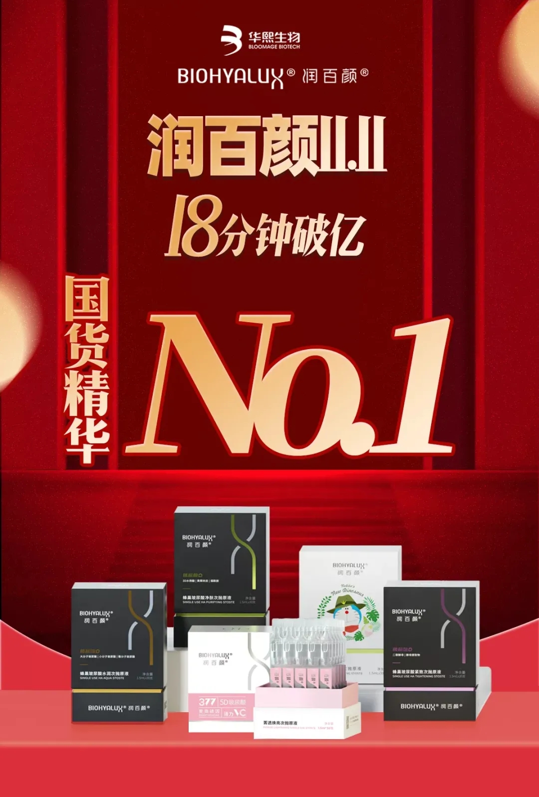 华熙生物现29笔大宗交易 均为折价成交