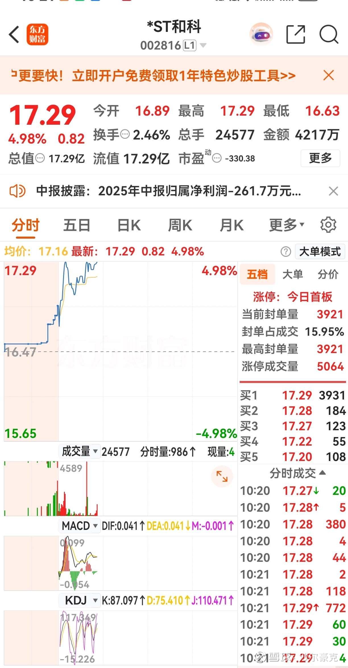 10只ST股预告2025年全年业绩