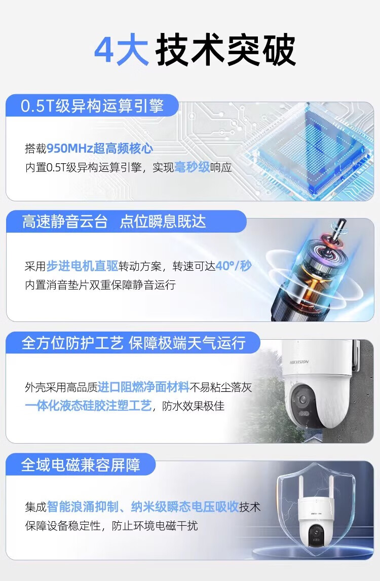 海康威视新注册《海康威视监控成像补光装置软件V1.0》等4个项目的软件著作权